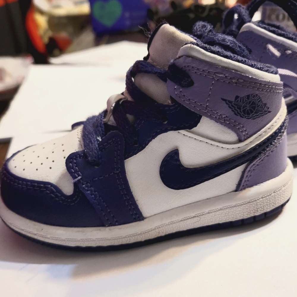 Jordan 1 Mid Sky J Purple TD 6c
